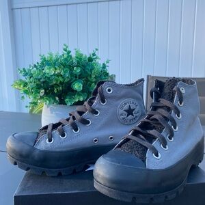 Converse Lugged High Top Sneakers